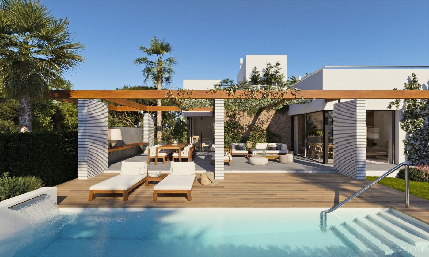 LUXURY BRAND NIEUWE VILLA’S 2 MINUTEN LOPEN NAAR HET STRAND VAN DE AGUAMARINA