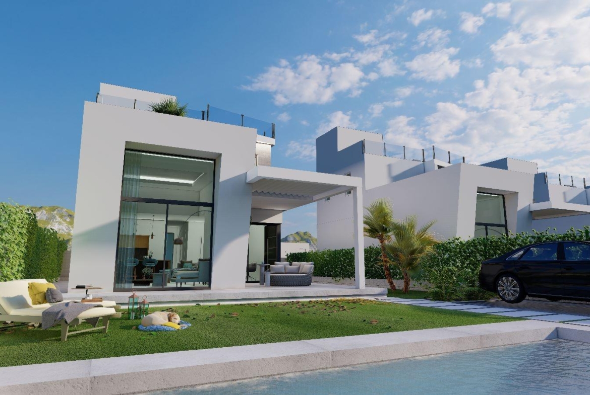 Independent villas with private pool