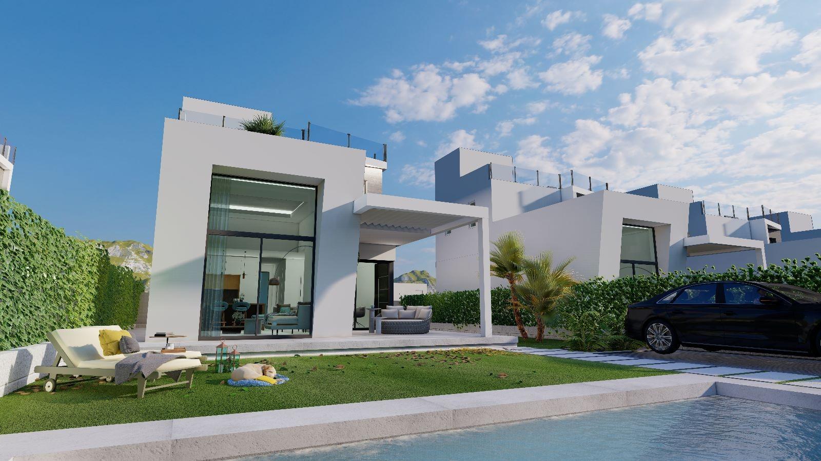 Independent villas with private pool
