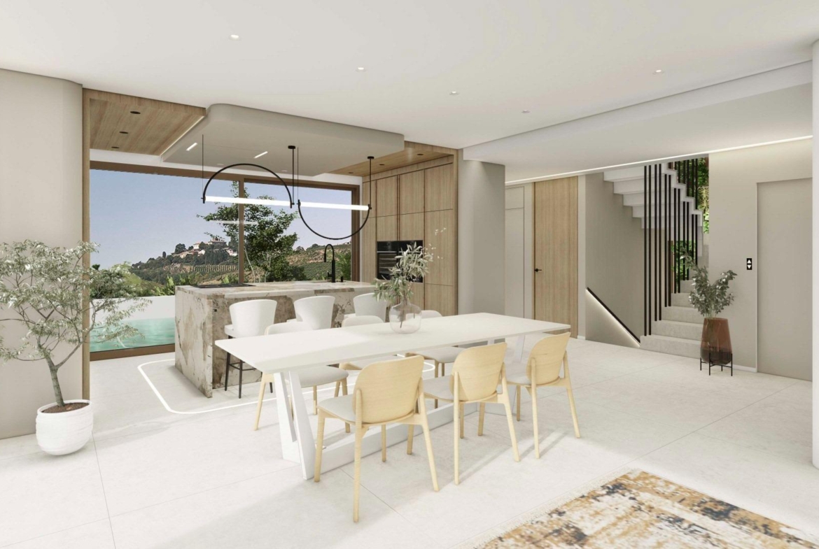 Luxe villa’s met uitzicht op zee en de bergen