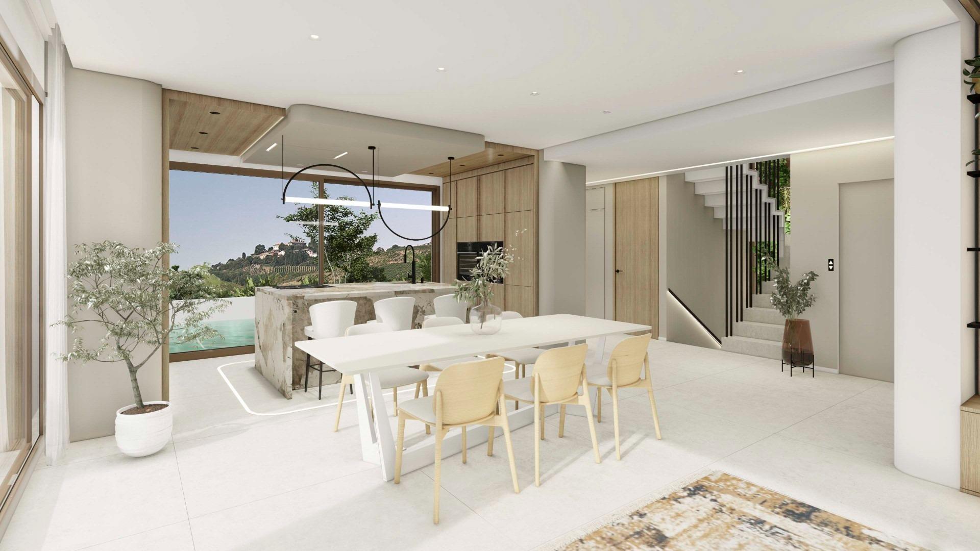 Luxe villa’s met uitzicht op zee en de bergen