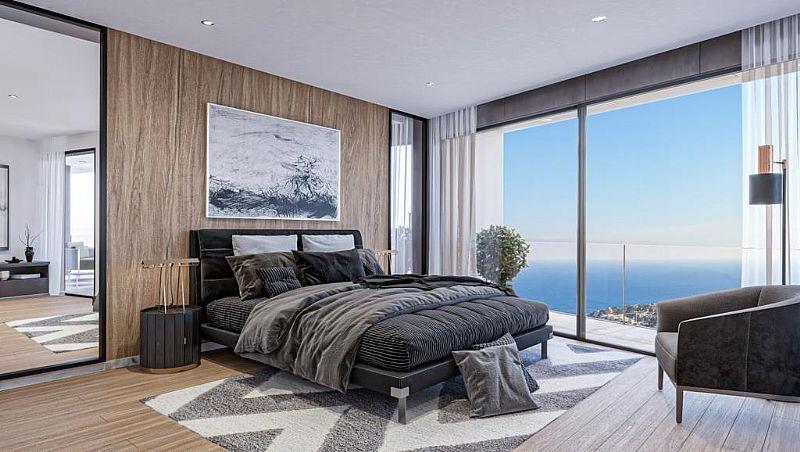 Luxury villa with private pool and sea views