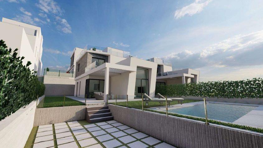 Independent villas with private pool