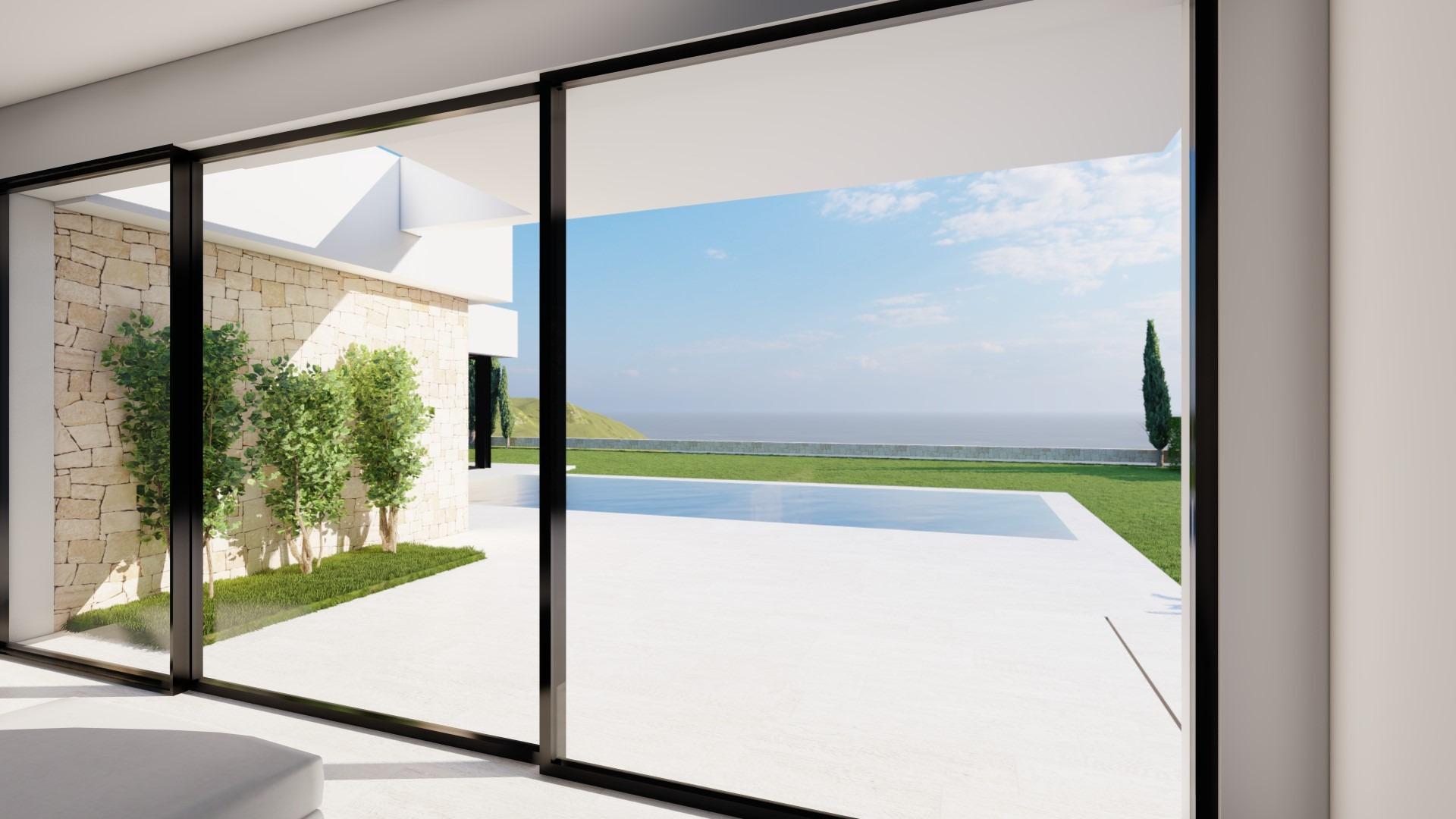 Modern Ibiza-style villa with private pool
