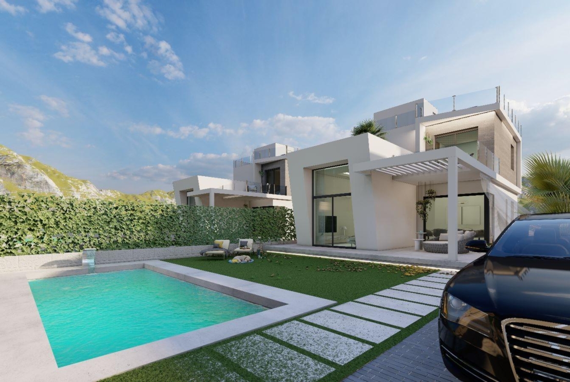 Independent villas with private pool