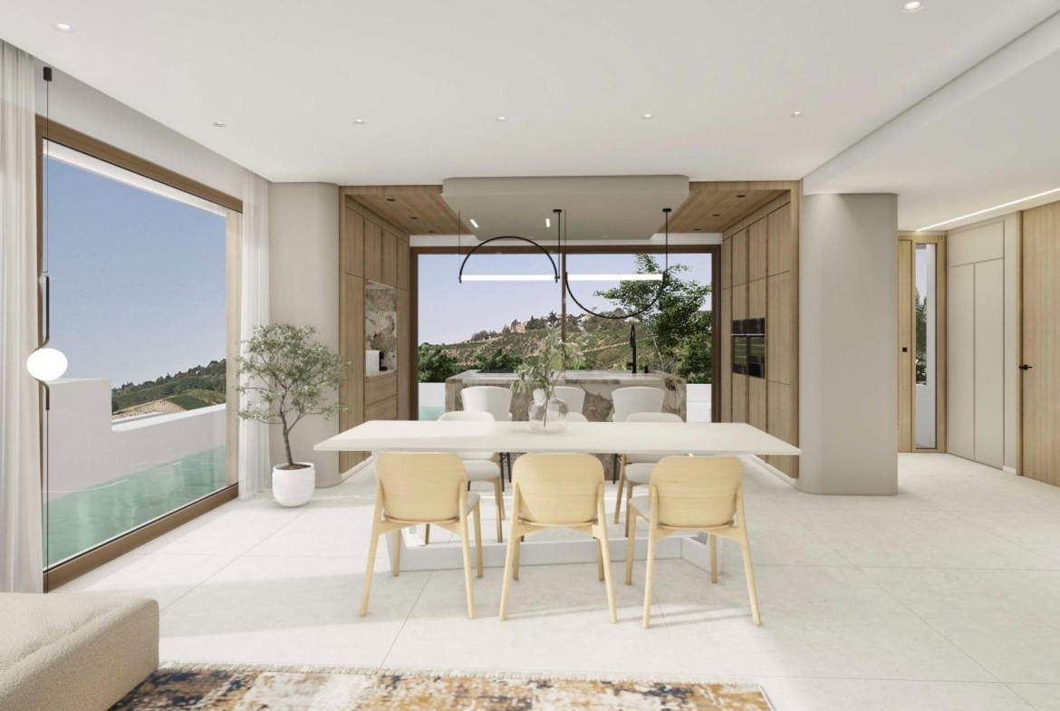Luxe villa’s met uitzicht op zee en de bergen