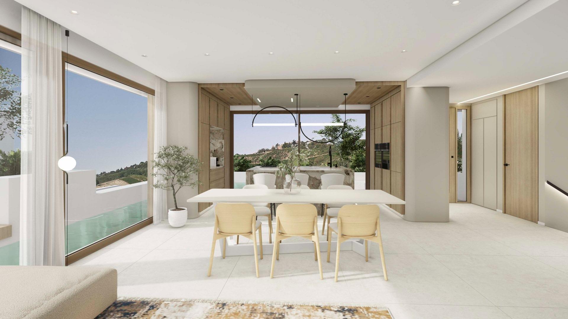Luxe villa’s met uitzicht op zee en de bergen