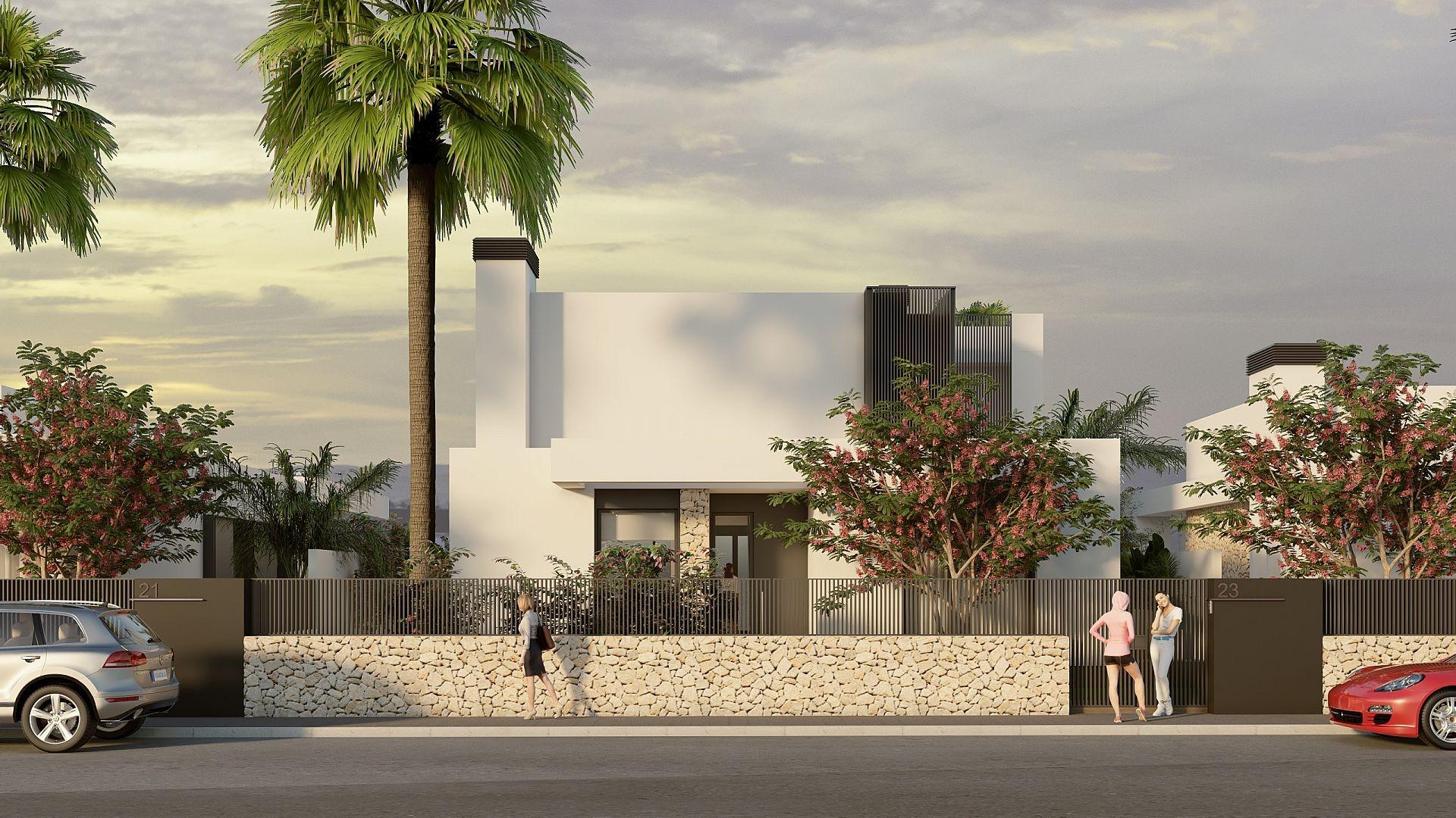 3-14-58 VILLAS DE LUJO EN ALGORFA. 204M2 DE CASA. 510M2 PARCELA. TERRAZA 180M2. SOTANO 195M2. 3 DOR. 3 BAÑOS