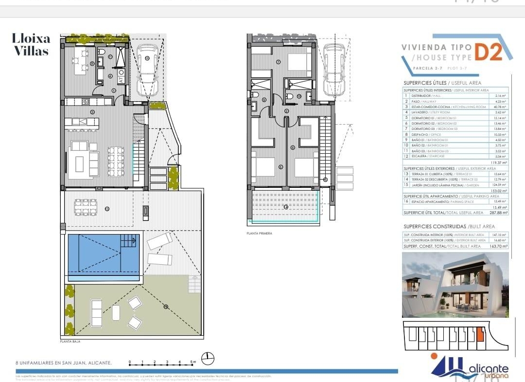 Villa de Lujo Independiente con piscina y jardín en San Juan