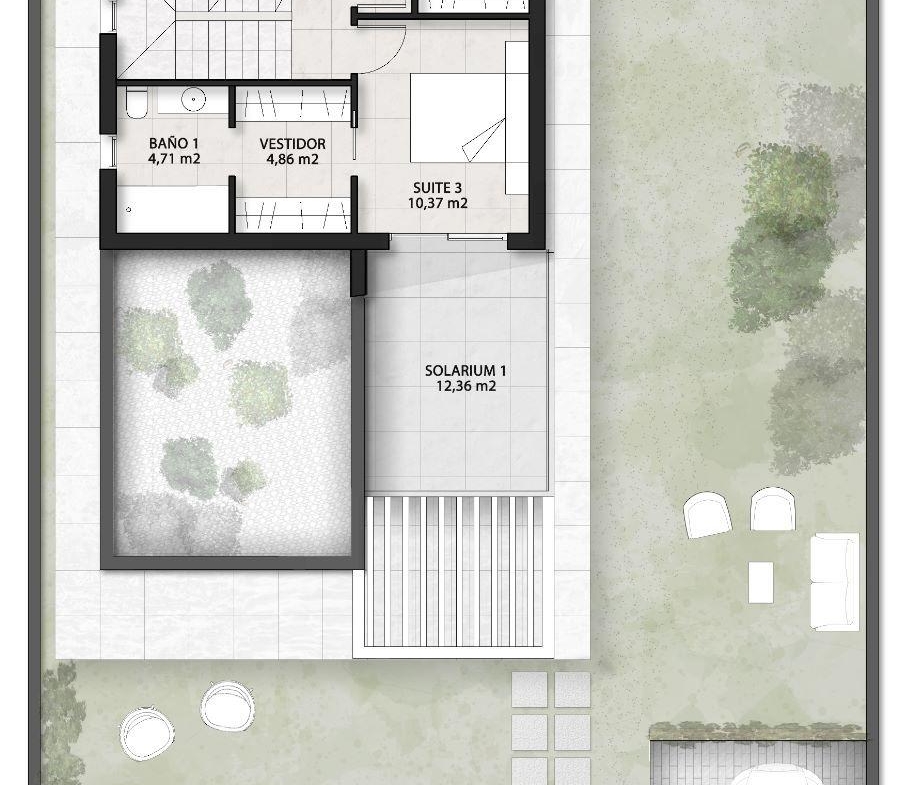 Independent villas with private pool