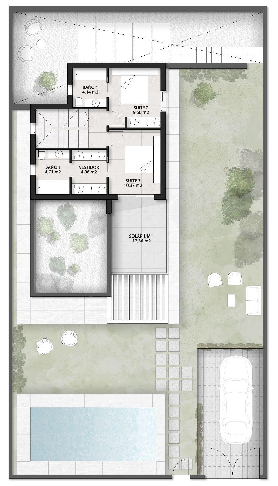 Independent villas with private pool