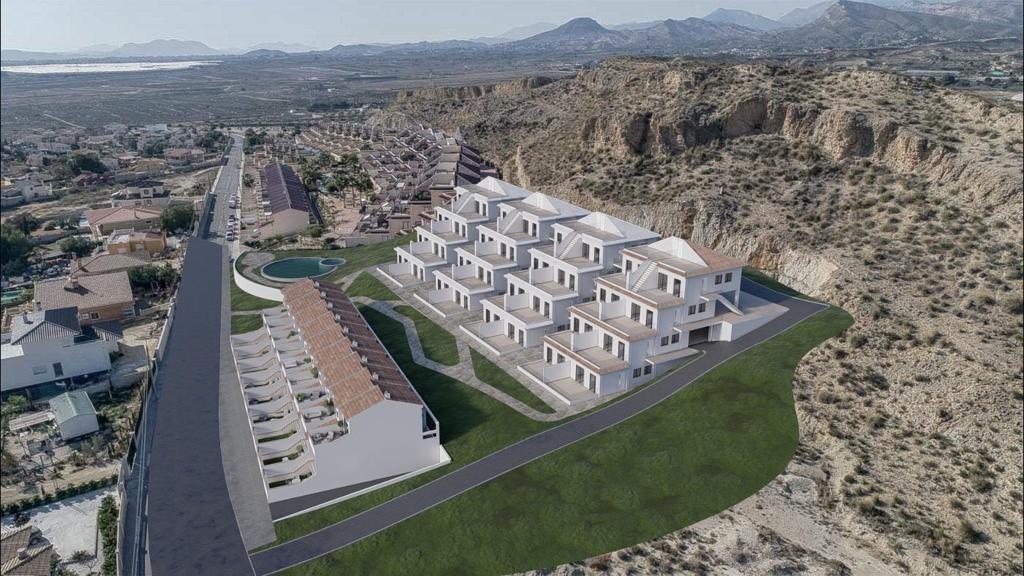 Laatste halfvrijstaande huizen van nieuwbouw in Mutxamel