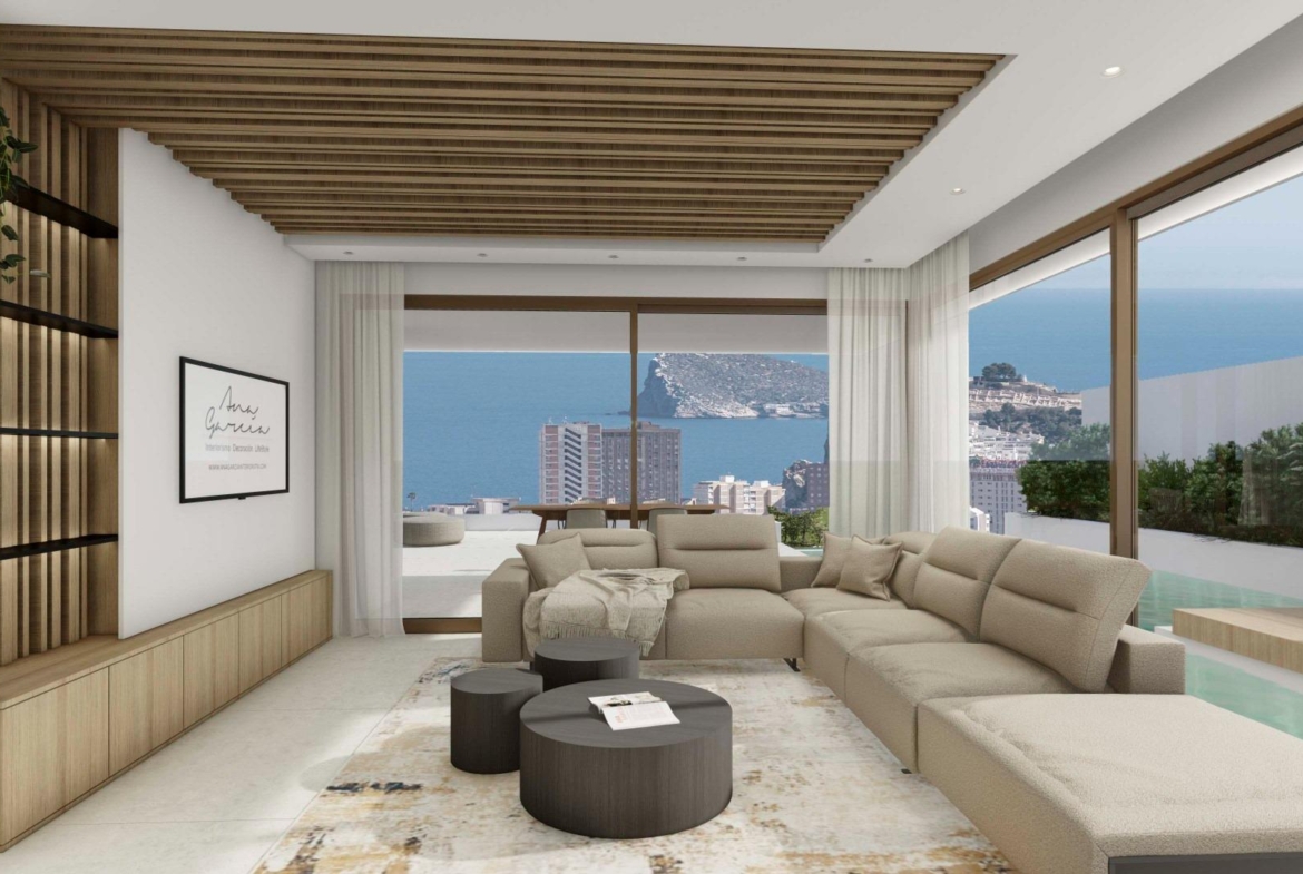 Luxe villa’s met uitzicht op zee en de bergen