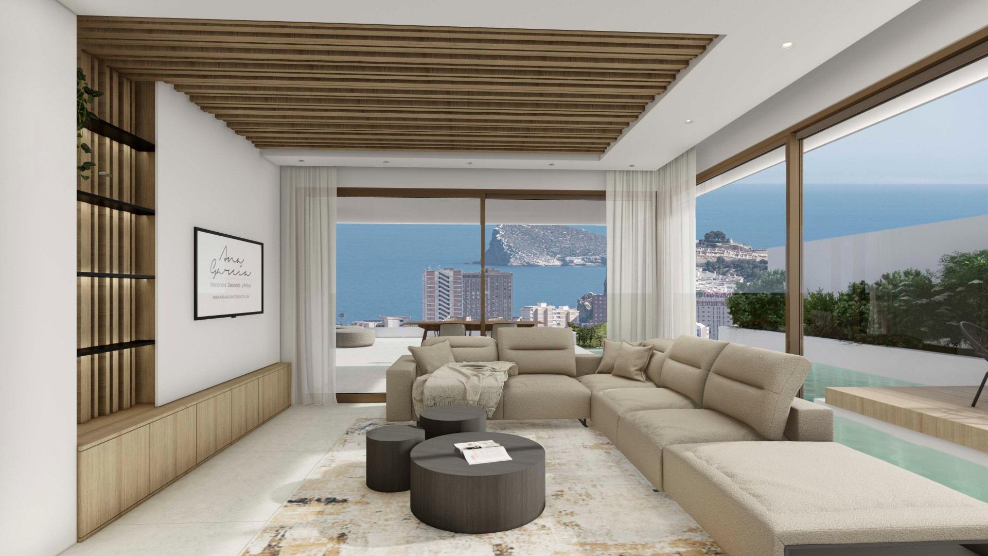 Luxe villa’s met uitzicht op zee en de bergen