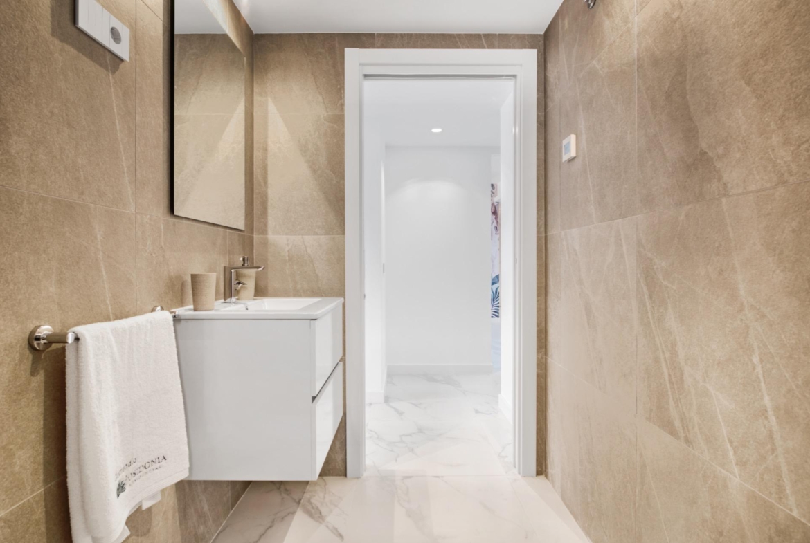Exclusive two-bedroom, two-bathroom apartment