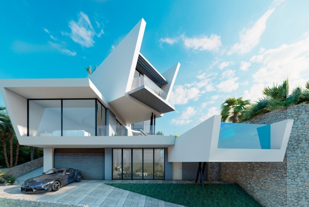 NEW BUILT. LUXURY VILLA IN ORIHUELA COSTA. 5 BEDROOMS. 5 BATHROOMS. 550M2 OF PLOT.