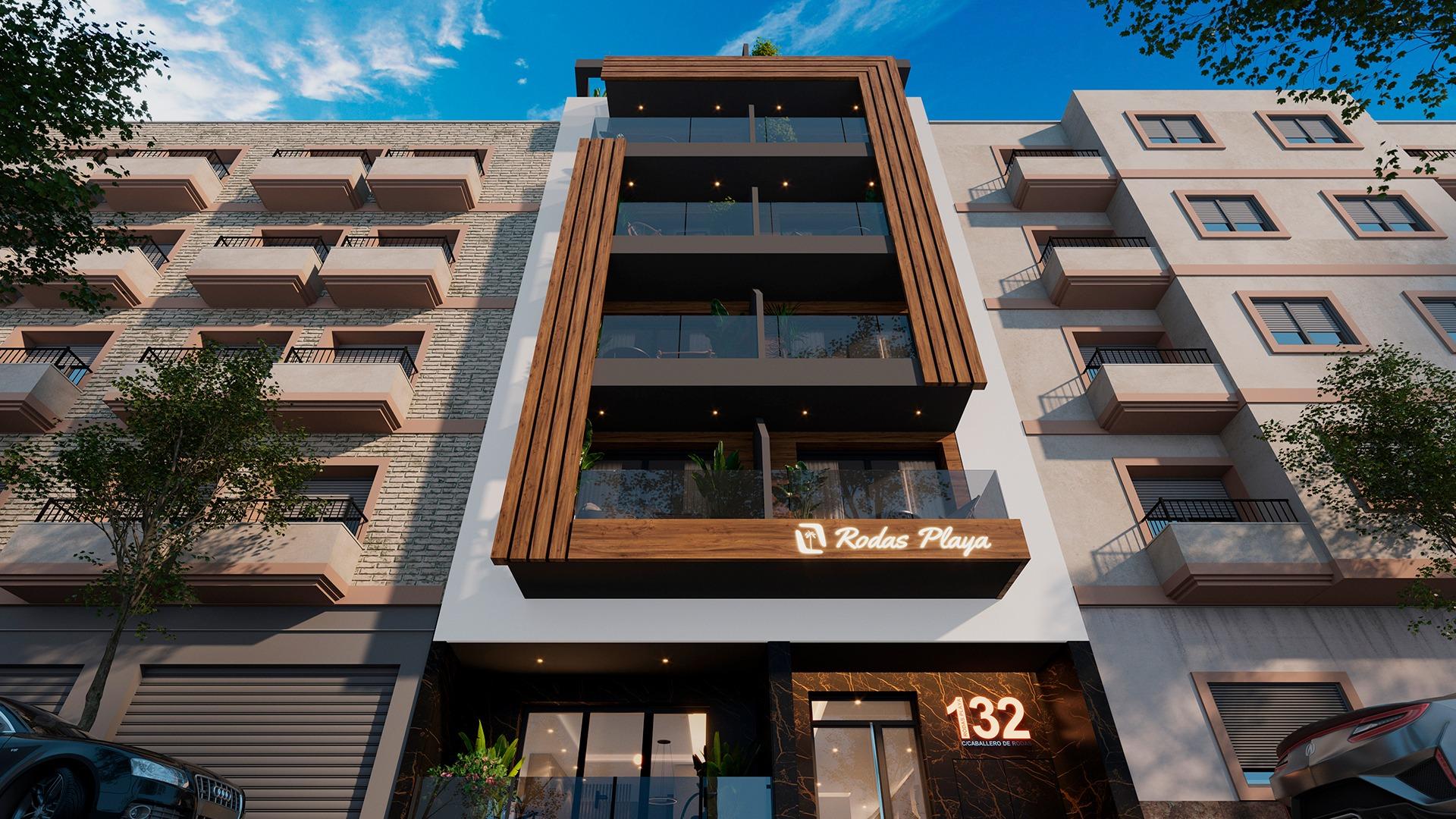 NEW BUILDING 200 METERS FROM PLAYA DEL CURA. WITH COMMUNITY POOL. GYM. SAUNA AND CHILL-OUT AREA.
