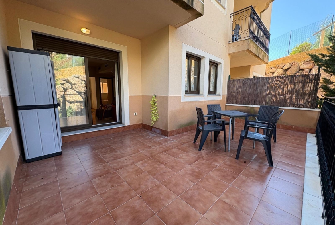 Charmant appartement in Collados, Águilas 2 bed 1 badpoel en garage bij de zee