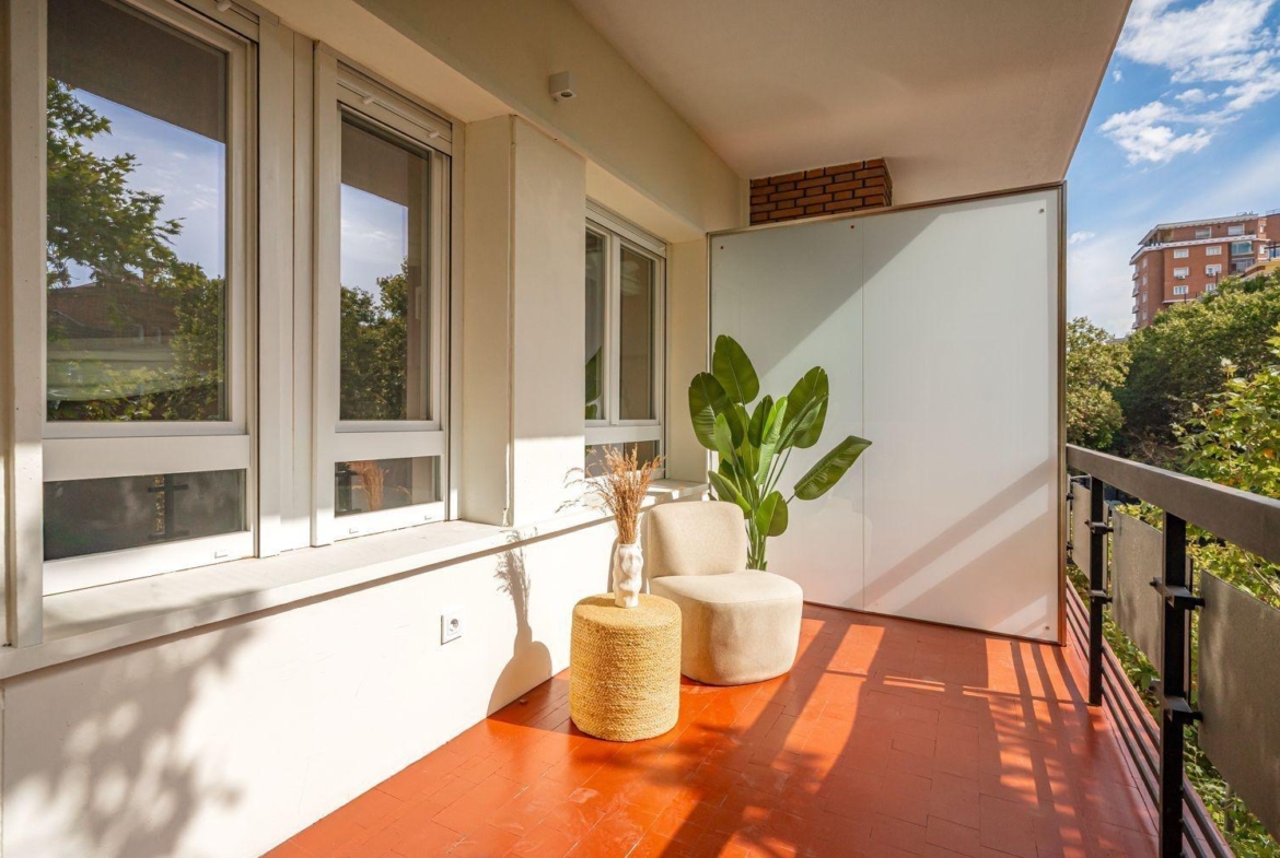 ELEGANT VOLLEDIG GERENOVEERD APPARTEMENT MET TERRAS IN ARAPILLES, MADRID