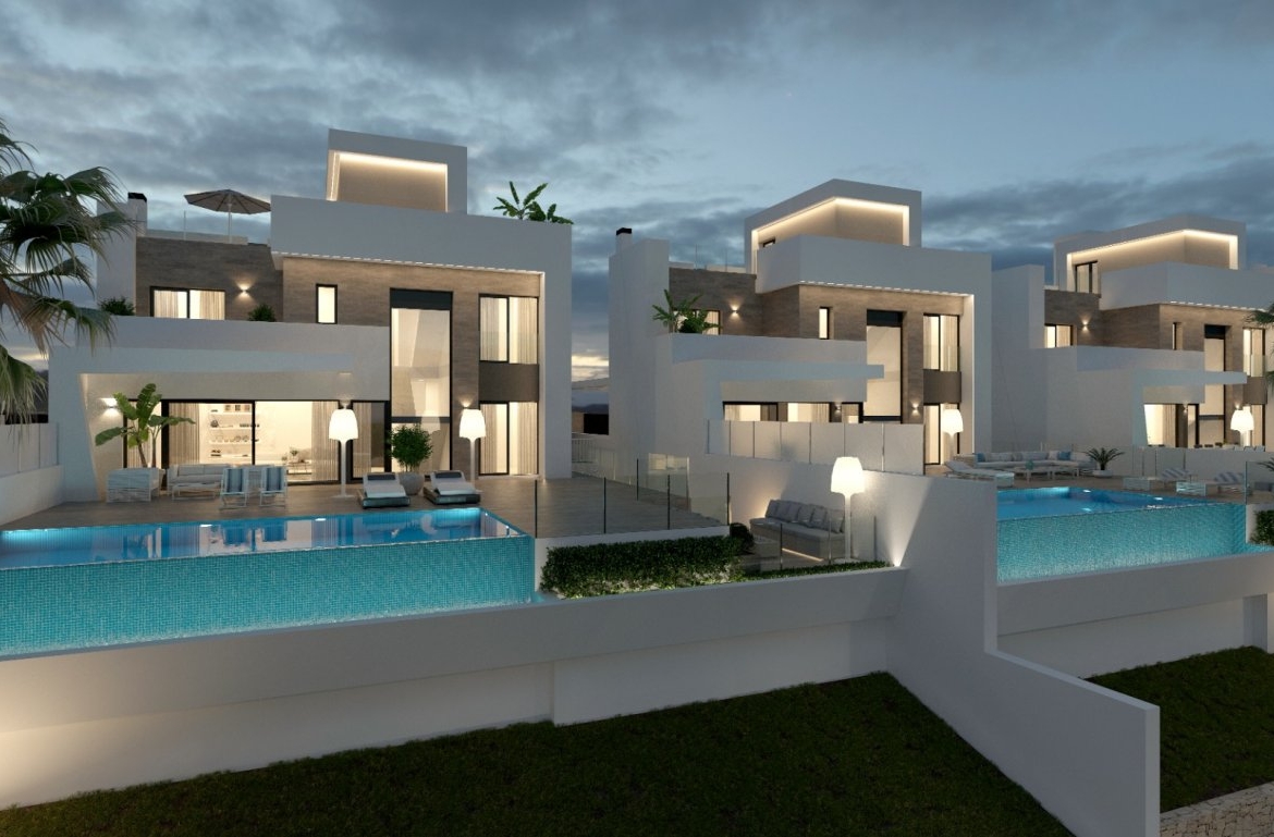 NEW BUILD VILLAS WITH PRIVATE POOL AND GUEST HOUSE