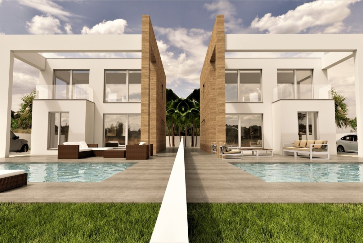 2 NEW BUILD VILLAS IN TORREVIEJA