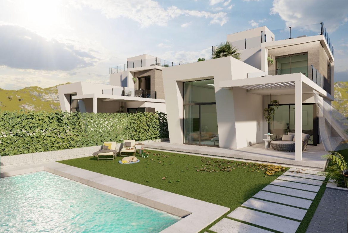 Independent villas with private pool