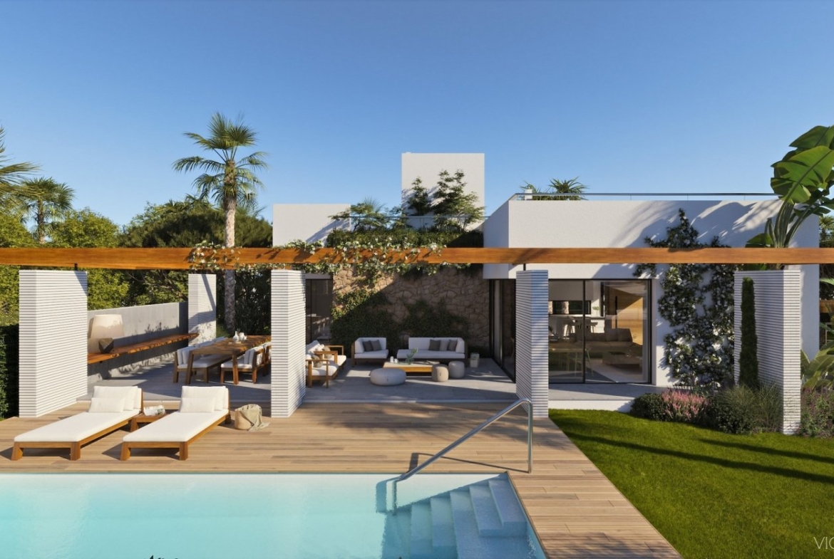 LUXURY BRAND NIEUWE VILLA’S 2 MINUTEN LOPEN NAAR HET STRAND VAN DE AGUAMARINA