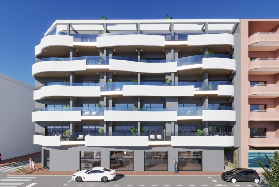 NEW BUILD APARTMENTS IN TORREVIEJA