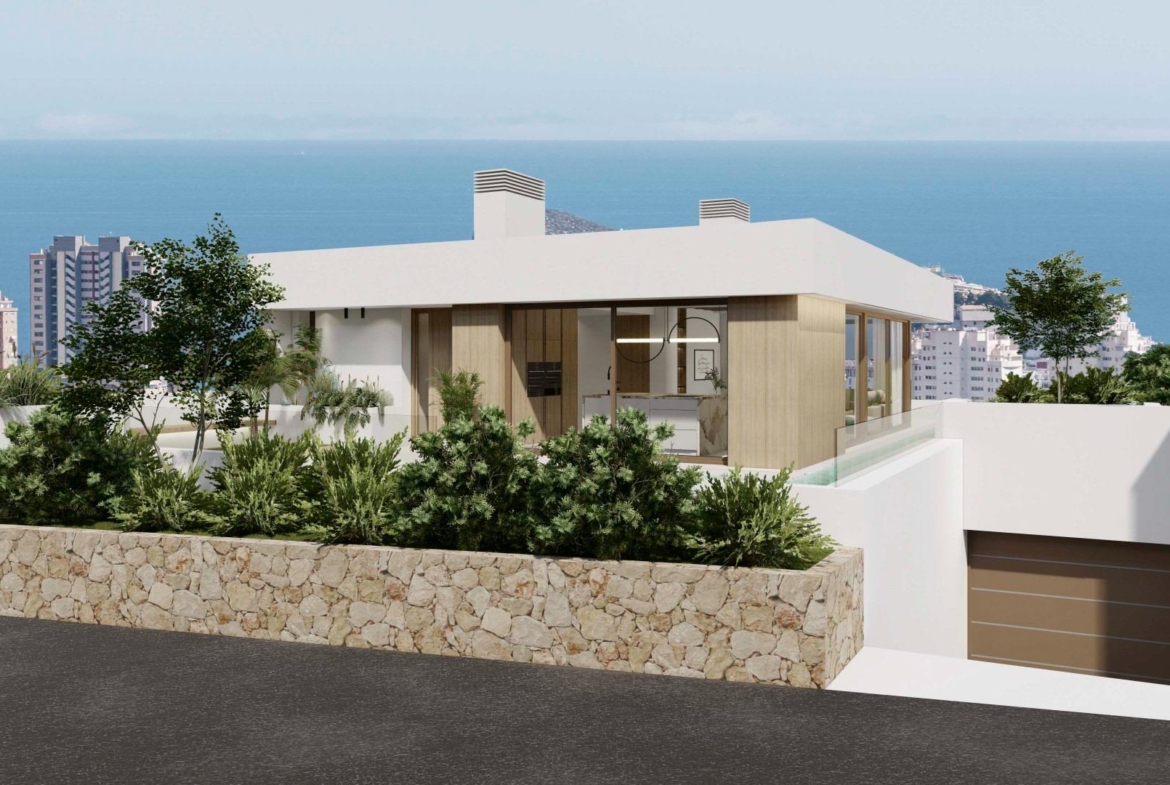 Luxe villa’s met uitzicht op zee en de bergen