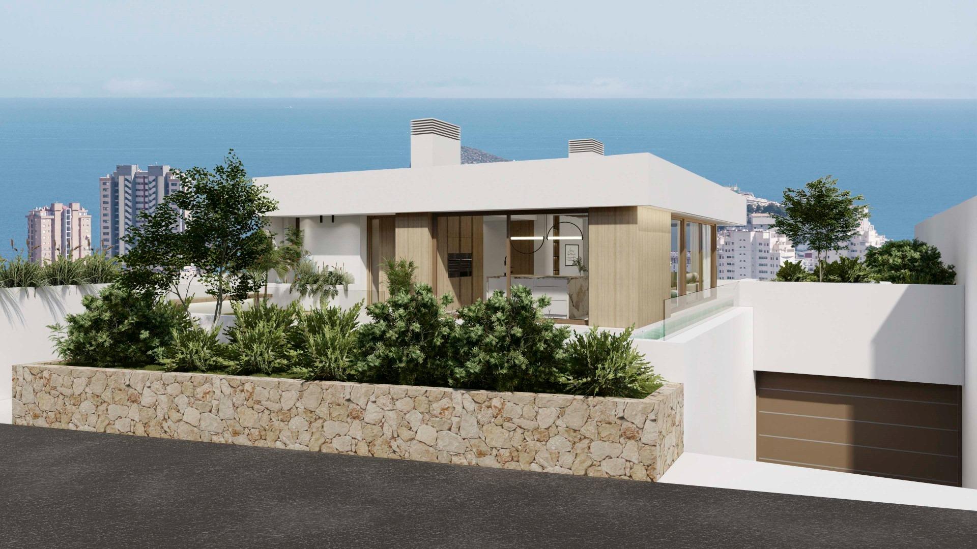 Luxe villa’s met uitzicht op zee en de bergen