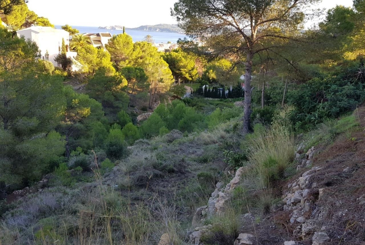 Urban plot in Javea with sea views