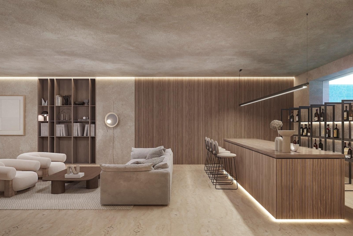 Exclusief modern design villa met uitzicht op zee