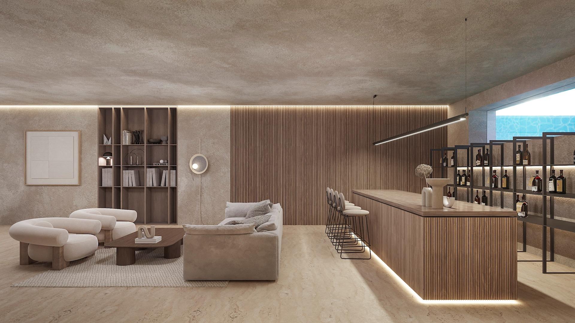 Exclusief modern design villa met uitzicht op zee