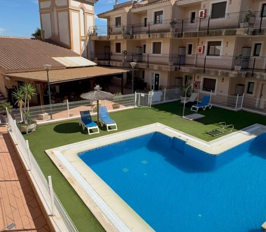 Charmant appartement in Collados, Águilas 2 bed 1 badpoel en garage bij de zee