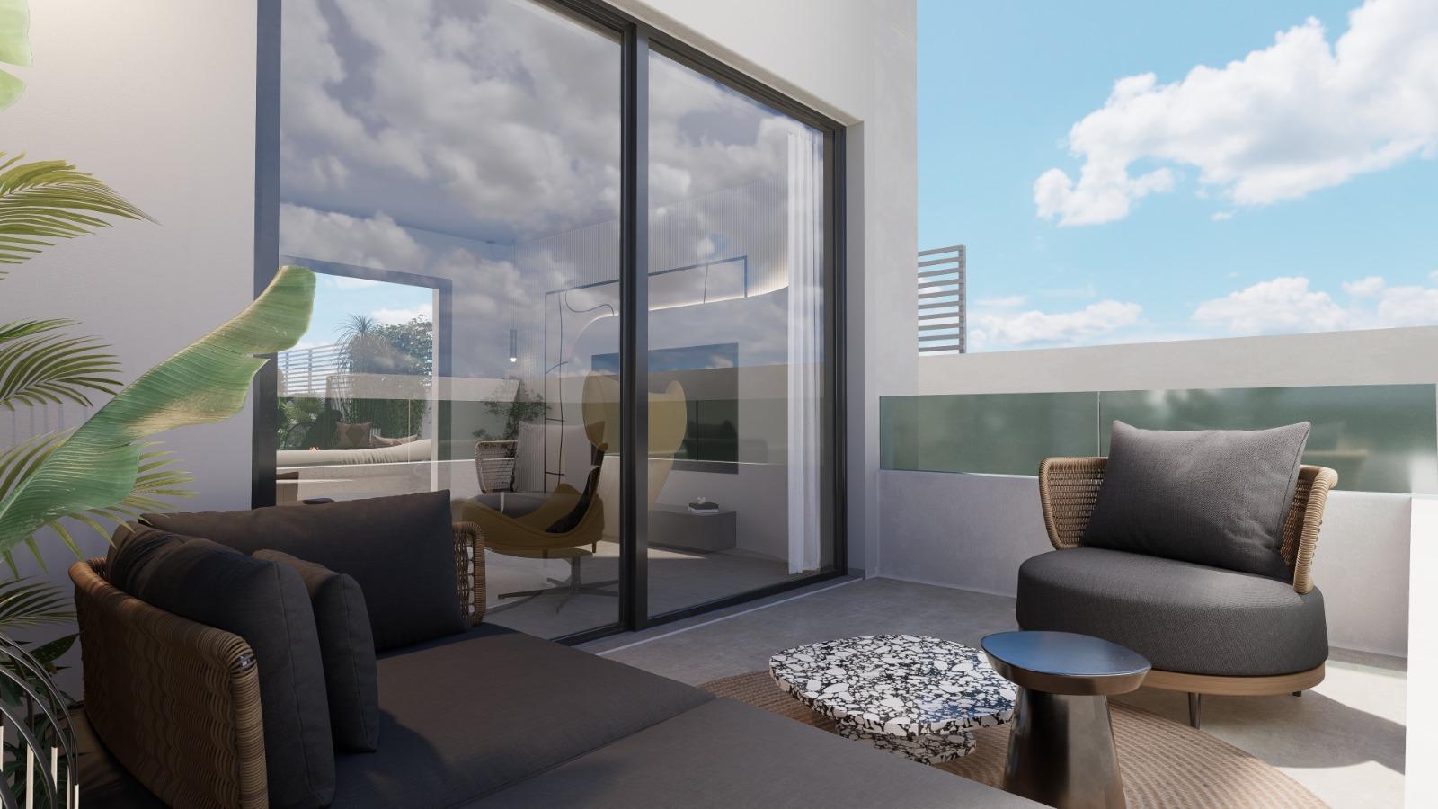 3-21-50 VILLAS DE LIJO EN CIUDAD QUESADA CON PISCINA. 3 DORM. 2 BAÑO. 125 M2 DE CASA. 360 M2 DE PARCELA.