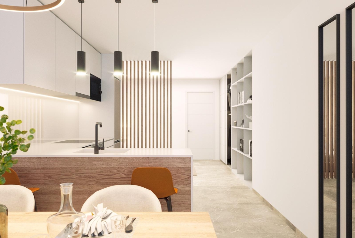 NEW BUILDING 200 METERS FROM PLAYA DEL CURA. WITH COMMUNITY POOL. GYM. SAUNA AND CHILL-OUT AREA.