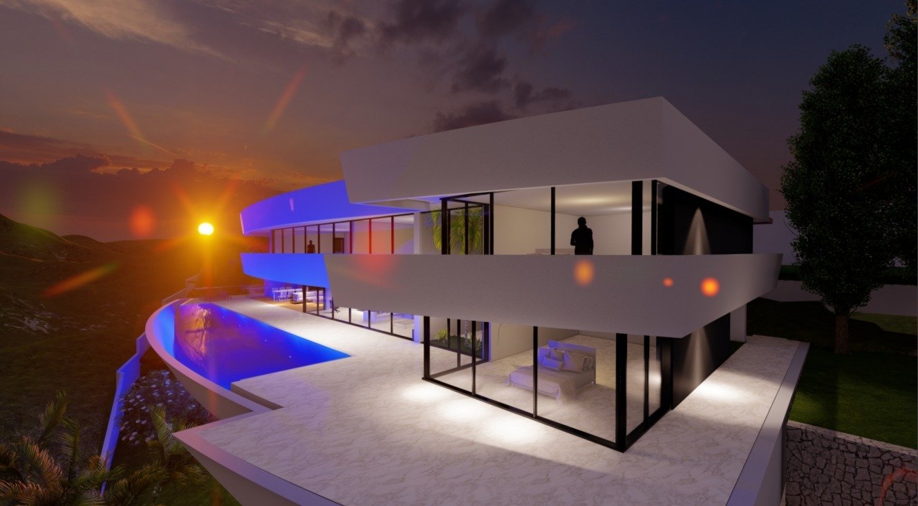 3-24-4 Villa de Lujo de diseño exclusivo en Moraira