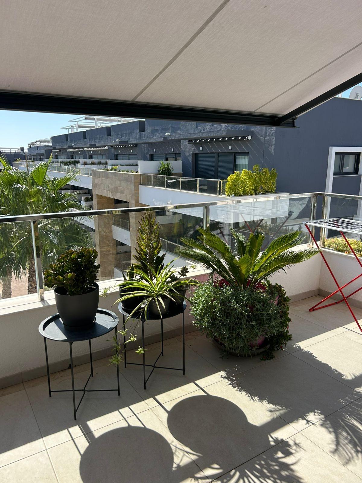 3-24-73 ÁTICO EN PLAYA FLAMENCA CON SOLARIUM PRIVADO. 2 DORM. 2 BAÑOS. 80 M2 DE SUPERFICIE. PISCINAS COMUN.