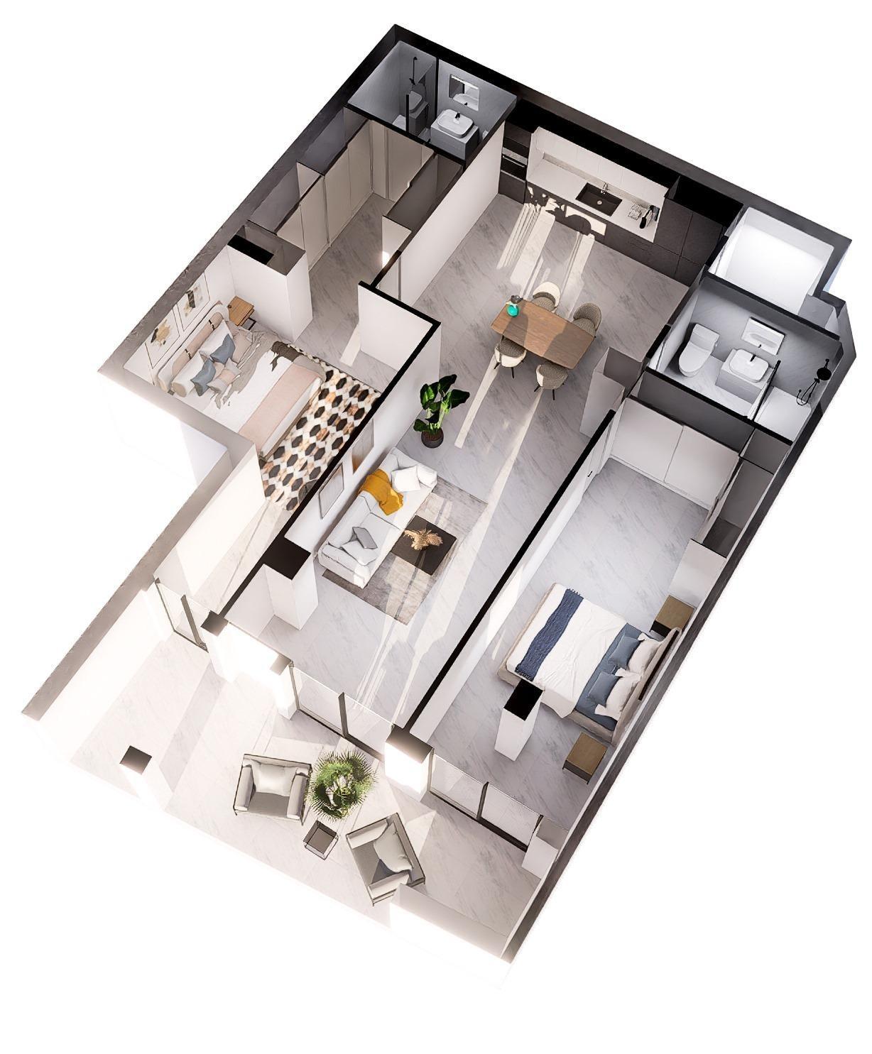 OBRA NUEVA! APPARTAMENTO EN LA 2 LINEA DEL MAR. CON TRASTERO. 2 DORM. 2 BAÑOS. 125 M2.