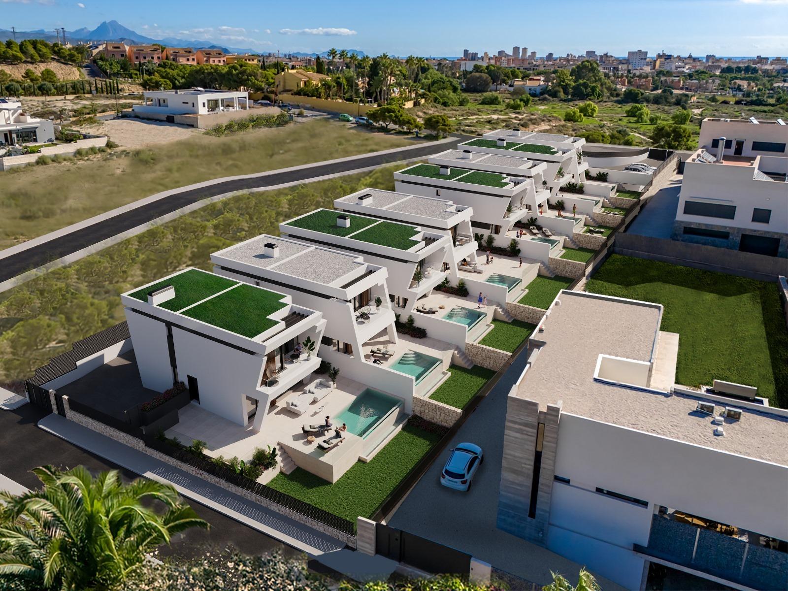 3-3-171 Villa de Lujo Independiente con piscina y jardín en San Juan