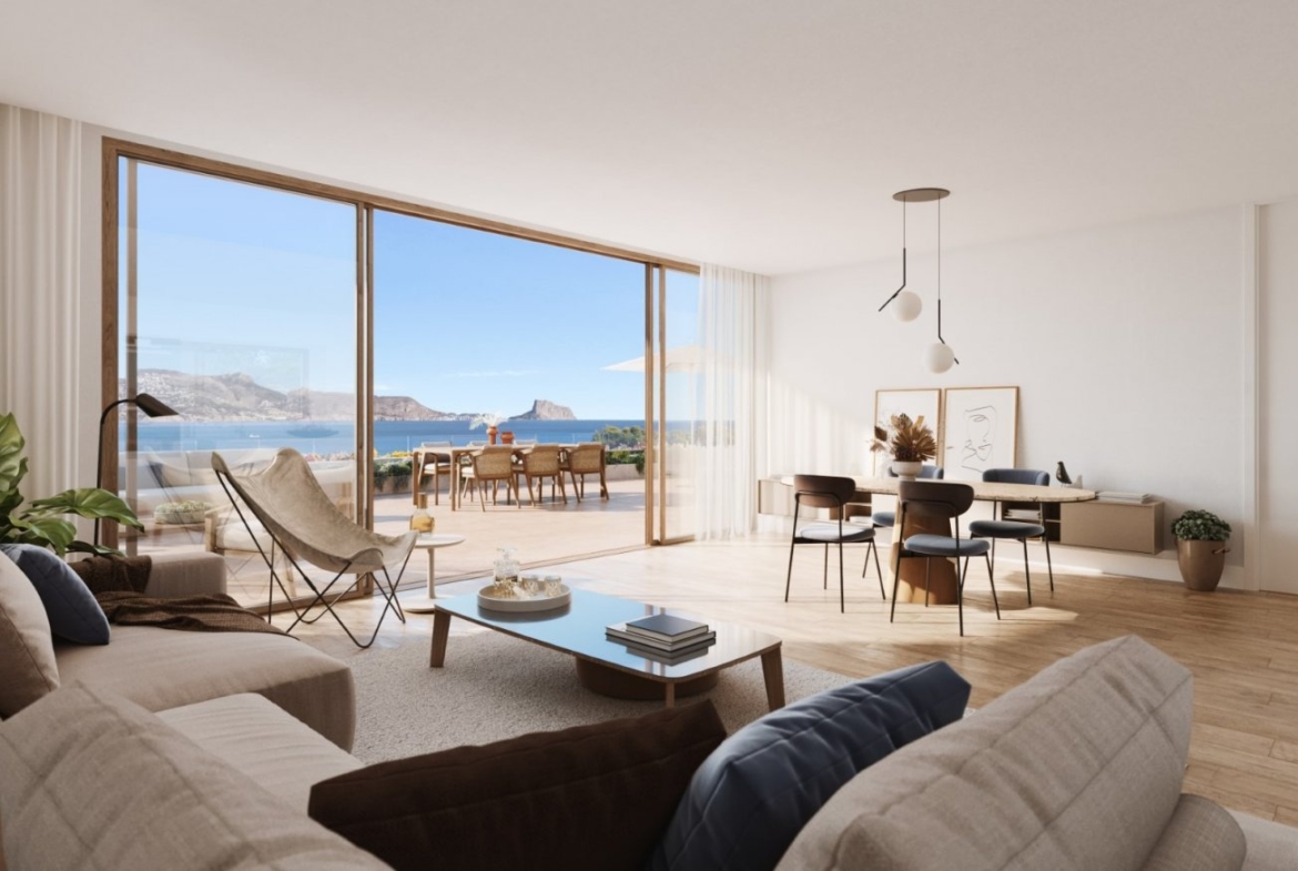 Exclusivos apartamentos de nueva construcción con 2 dormitorios en el Albir
