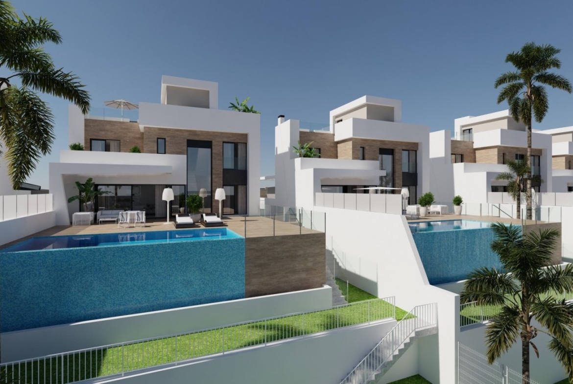 NEW BUILD VILLAS WITH PRIVATE POOL AND GUEST HOUSE