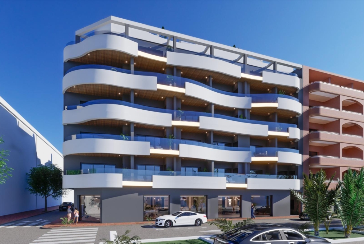 NEW BUILD APARTMENTS IN TORREVIEJA