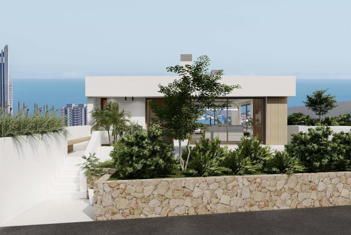 Luxe villa’s met uitzicht op zee en de bergen