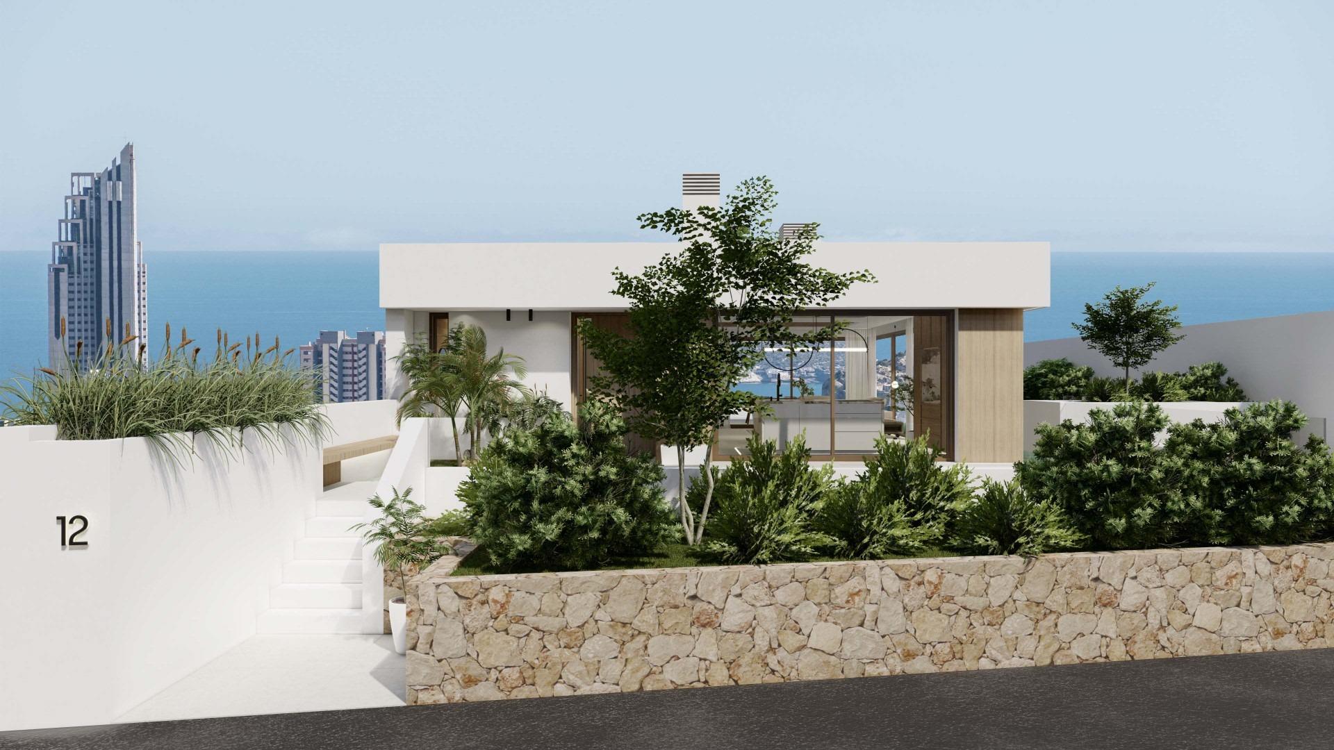 Luxe villa’s met uitzicht op zee en de bergen