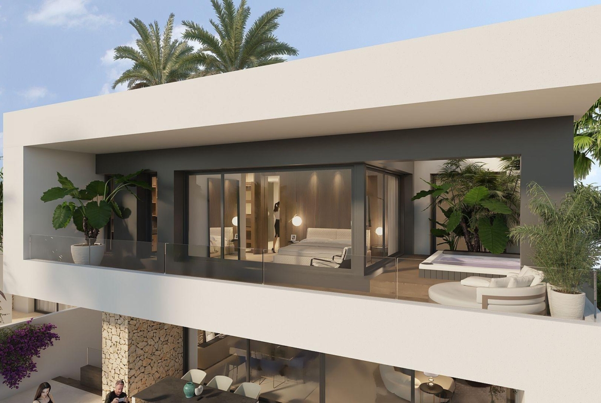 VILLAS DE LUJO EN ALGORFA. 204M2 DE CASA. 510M2 PARCELA. TERRAZA 180M2. SOTANO 195M2. 3 DOR. 3 BAÑOS