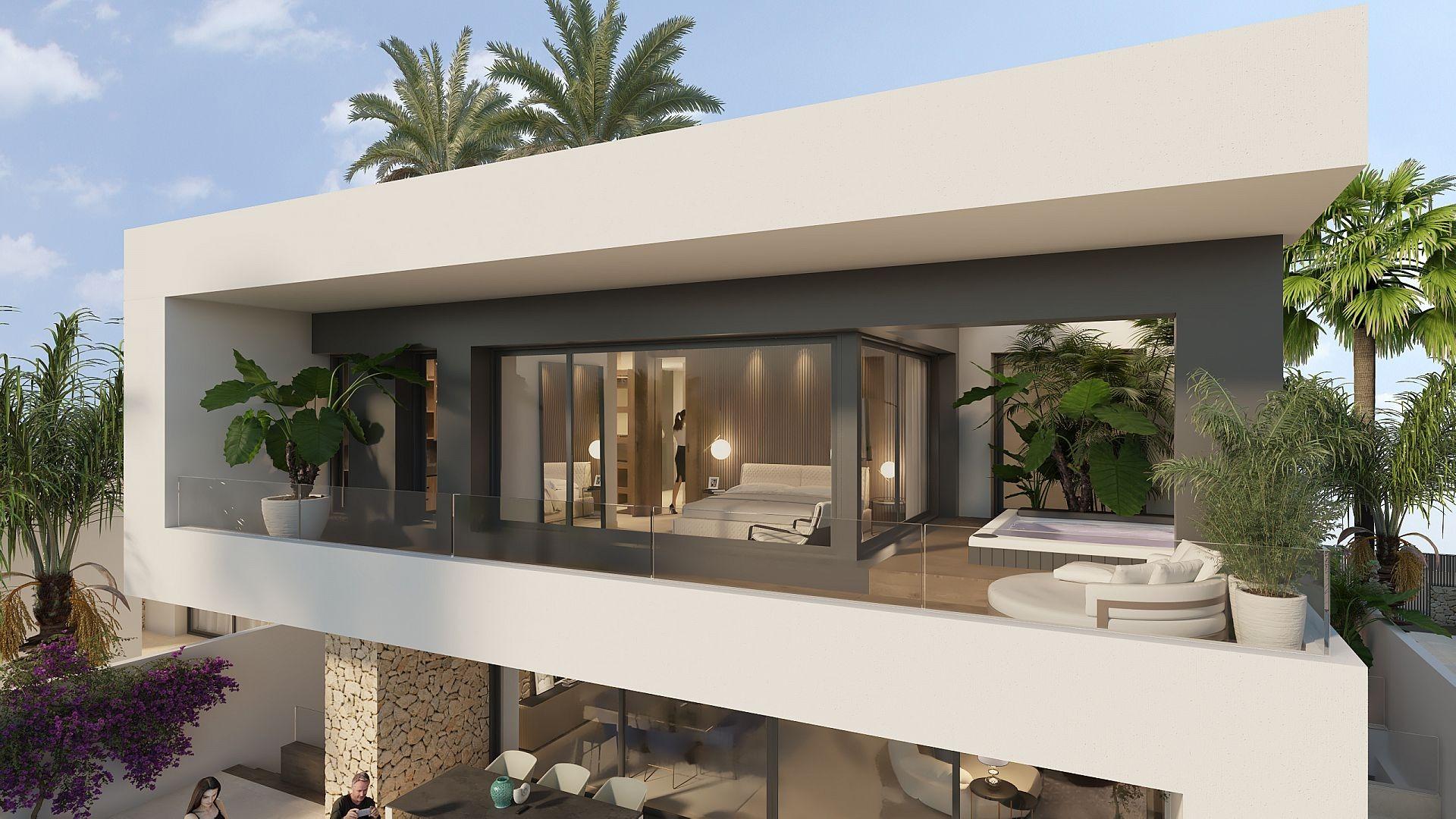 3-3-86 VILLAS DE LUJO EN ALGORFA. 204M2 DE CASA. 510M2 PARCELA. TERRAZA 180M2. SOTANO 195M2. 3 DOR. 3 BAÑOS