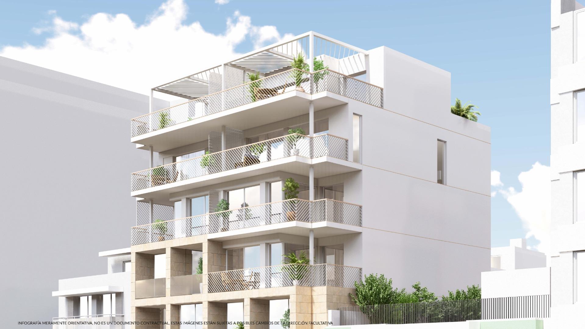 Nieuwbouw appartementen in het centrum van Villajoyosa