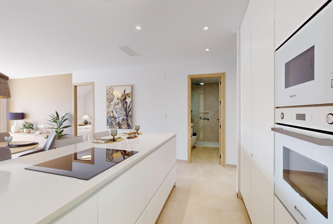 APARTAMENTOS DE OBRA NUEVA EN PILAR DE LA HORADADA CON GARAJE INCLUIDO. 100 M2.TERRAZAS DE 25 M2. 3 DORM. 2 BAÑOS. PISCINA.