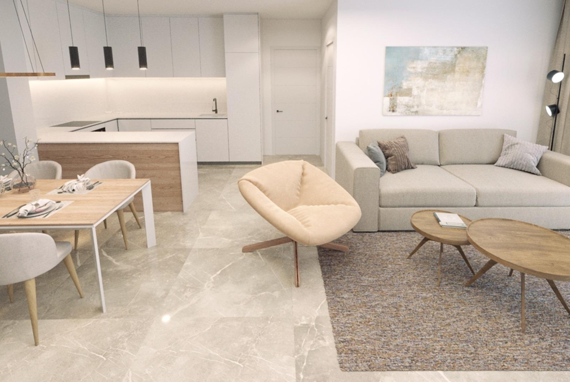 NEW BUILDING 200 METERS FROM PLAYA DEL CURA. WITH COMMUNITY POOL. GYM. SAUNA AND CHILL-OUT AREA.